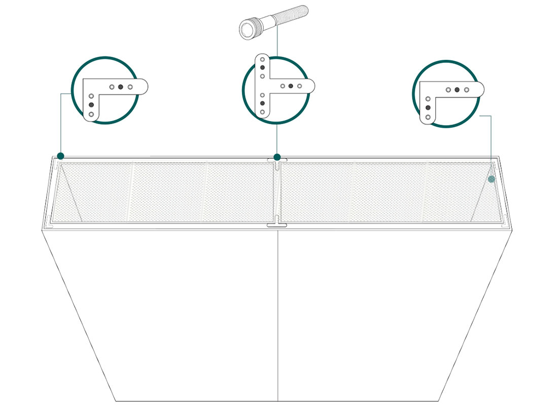可(kě)拆卸式移動展牆